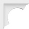 Ekena Millwork Standard Emerson Architectural Grade PVC Bracket, 3 1/2"W x 7"D x 7"H BKTP04X07X07EMR - alternate 4